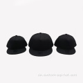 Black Snapback Cap Custom OEM Trucker Hüte